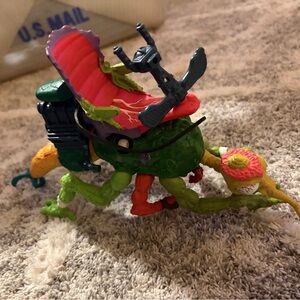 RARE 1990s vintage TMNT Needlenose action figure. Near complete